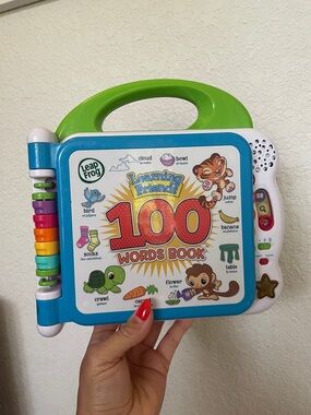 LeapFrog Learning Friends 100 Words Book - Green & Blue